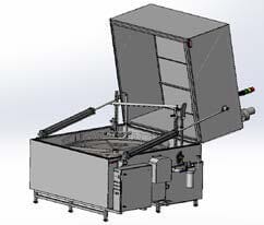 Ouverture de couvercle 80°