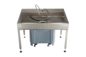 Rehausse en acier inoxydable (500 kg) pour BIO-CIRCLE GT Maxi