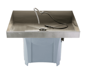 Rehausse en acier inoxydable (250 kg) pour BIO-CIRCLE GT Maxi